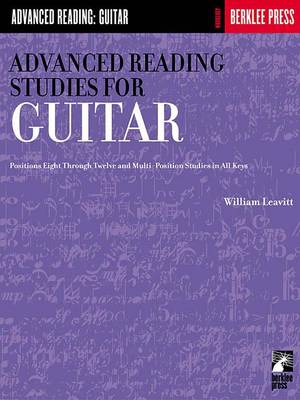 Advanced Reading Studies for Guitar book