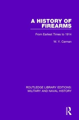 History of Firearms book