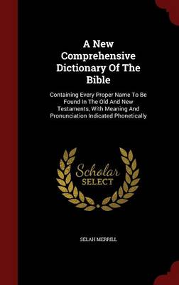 A New Comprehensive Dictionary of the Bible by Selah Merrill