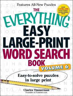 Everything Easy Large-Print Word Search Book, Volume 6 book