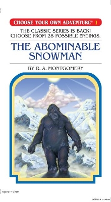 Choose Your Own Adventure #1: Abominable Snowman book