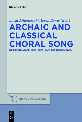 Archaic and Classical Choral Song book