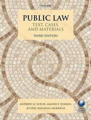 Public Law by Andrew Le Sueur