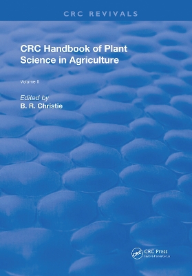 CRC Handbook of Plant Science in Agriculture book
