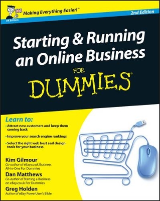 Starting and Running an Online Business For Dummies book