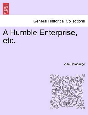 A Humble Enterprise, Etc. book