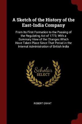 Sketch of the History of the East-India Company book
