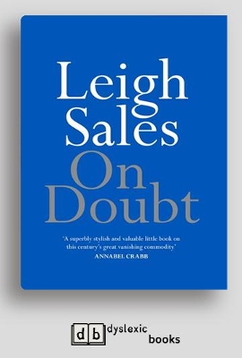 On Doubt book