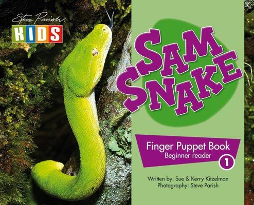 Finger Pup Book - Sam Snake book