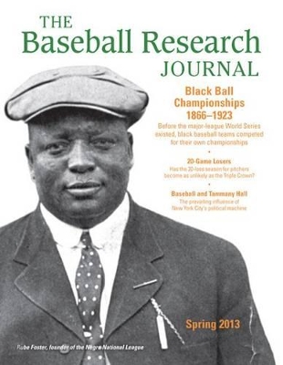 Baseball Research Journal (BRJ), Volume 42 #1 book