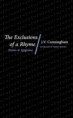 The Exclusions of a Rhyme: Poems and Epigrams book