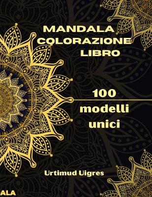 Mandala colorazione libro: Incredibile libro da colorare con mandala per adulti Disegni da colorare per la meditazione e la consapevolezza Antistress e relax per adulti Varietà di disegni floreali book