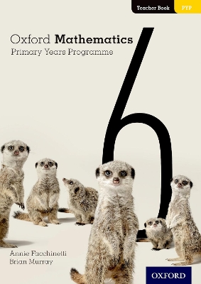 Oxford Mathematics Primary Years Programme Teacher Book 6 book