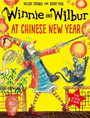 Winnie and Wilbur at Chinese New Year pb/cd by Valerie Thomas