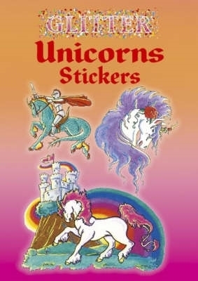 Glitter Unicorns Stickers by Christy Shaffer