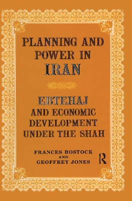 Planning and Power in Iran book