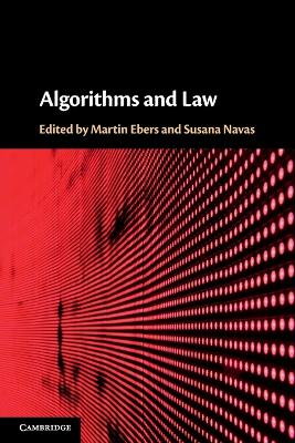 Algorithms and Law book