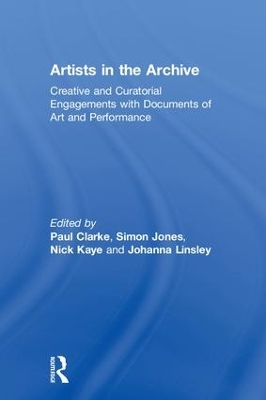 Artists in the Archive by Paul Clarke