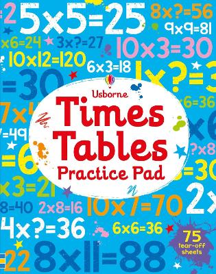 Times Tables Practice Pad book