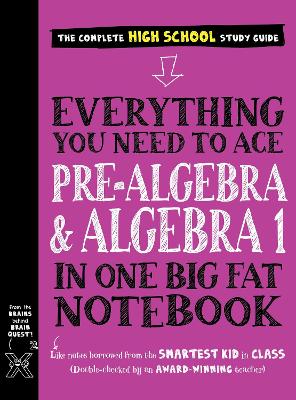 Everything You Need to Ace Pre-Algebra and Algebra I in One Big Fat Notebook book