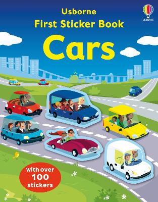 First Sticker Book Cars by Simon Tudhope