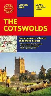 Philip's The Cotswolds: Leisure and Tourist Map book