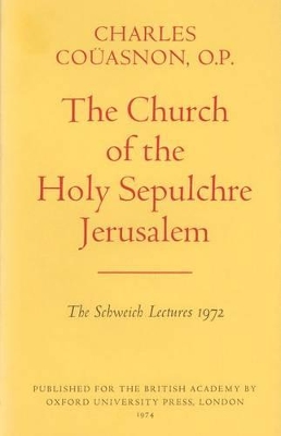 Church of the Holy Sepulchre Jerusalem book