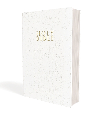 NIV, Gift and Award Bible, Leather-Look, White, Red Letter, Comfort Print book