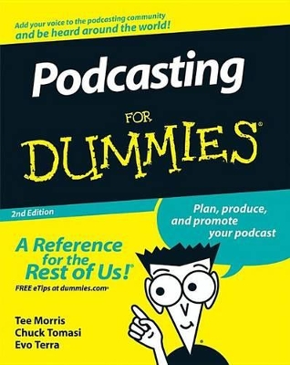Podcasting For Dummies book