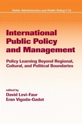 International Public Policy and Management book