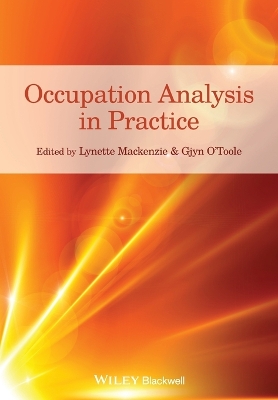 Occupation Analysis in Practice book