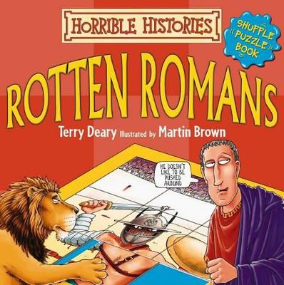 Horrible Histories: Rotten Romans: Shuffle Puzzle Book by Terry Deary