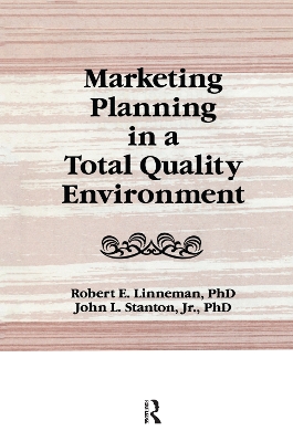 Marketing Planning in a Total Quality Environment book