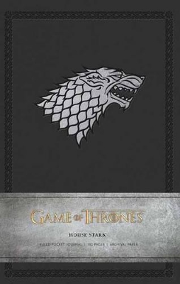 Game of Thrones: House Stark Ruled Pocket Journal book