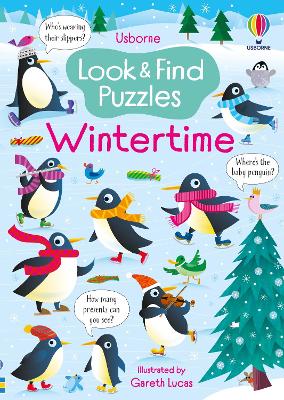 Look and Find Puzzles Wintertime book