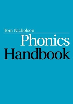 Phonics Handbook book