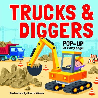 Pop Up Book - Trucks and Diggers book
