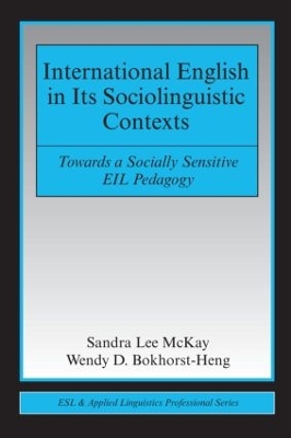 International English in Its Sociolinguistic Contexts book