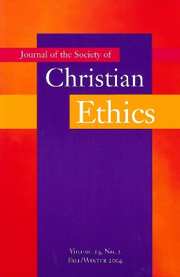 Journal of the Society of Christian Ethics by Christine E. Gudorf