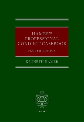 Hamer's Professional Conduct Casebook book
