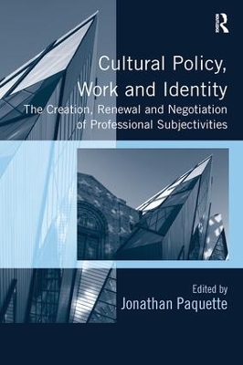 Cultural Policy, Work and Identity book