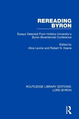 Rereading Byron by Alice Levine