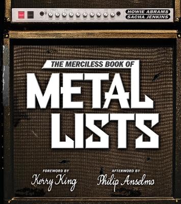 Merciless Book of Metal Lists book