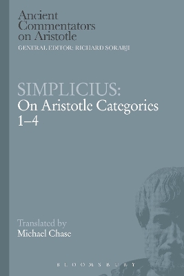 Simplicius: On Aristotle Categories 1-4 book