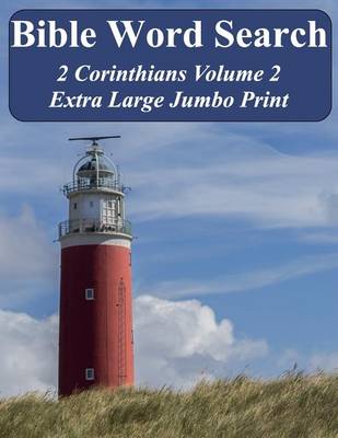 Bible Word Search 2 Corinthians Volume 2: King James Version Extra Large Jumbo Print book