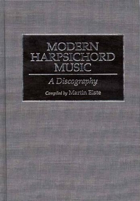 Modern Harpsichord Music book