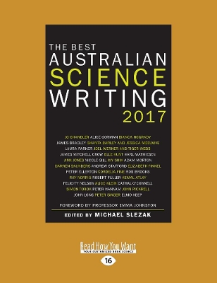 The The Best Australian Science Writing 2017 by Michael Slezak