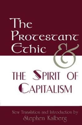The Protestant Ethic and the Spirit of Capitalism book
