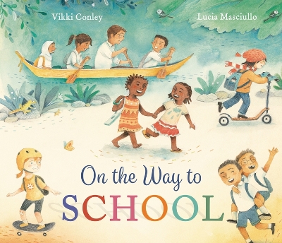 On the Way to School by Vikki Conley
