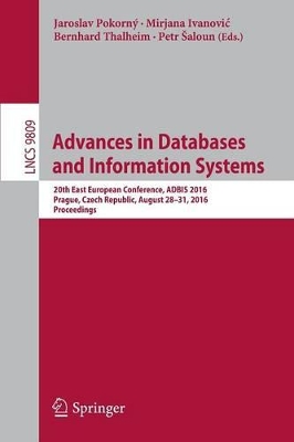Advances in Databases and Information Systems book